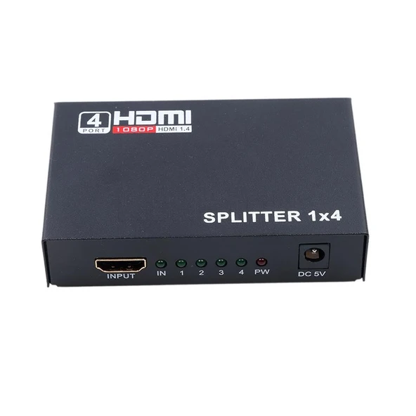 4 Port Hdmi Splitter Çoklu Ekran Çoklayıcı Switch 4410