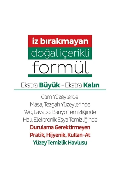 Easy Clean Yüzey Temizlik Havlusu 3x50 (150 Yaprak) - Resim 5