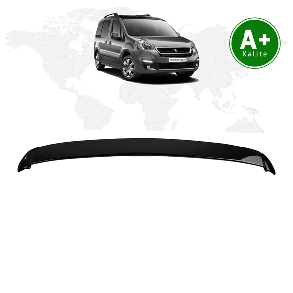 Peugeot Partner Tepee Bagaj Üstü Spoiler 2008 - 2018 Model