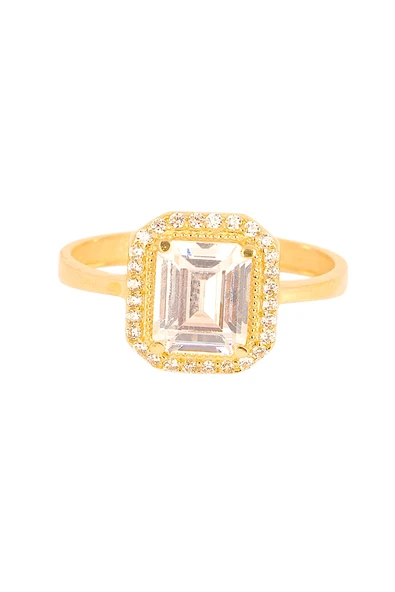 Cigold Taşlı Yüzük 14 Ayar Altın 2.33 Gr OA-C11501029187 - 4