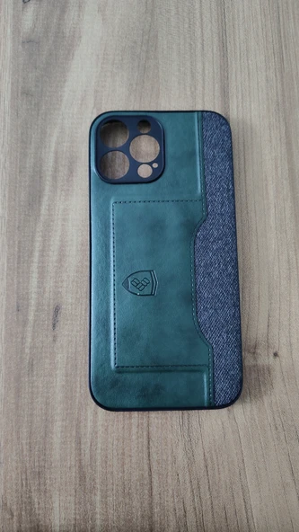 İPHONE 13 PROMAX SİLİKON KILIF YEŞİL-GRİ ürün görseli