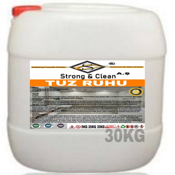 Tuz Ruhu 30kg