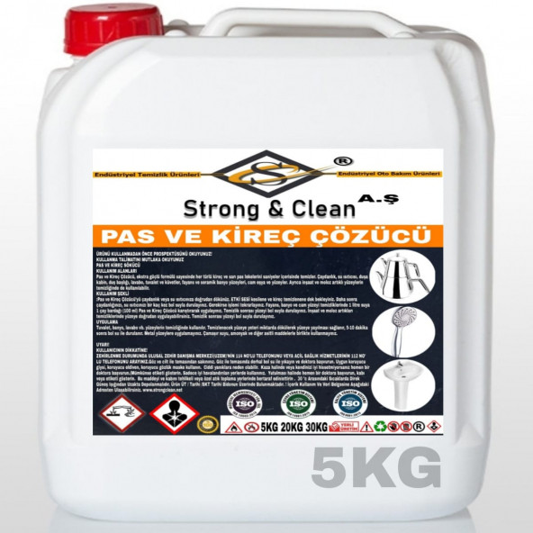 Pas ve Kireç Çözücü 5kg