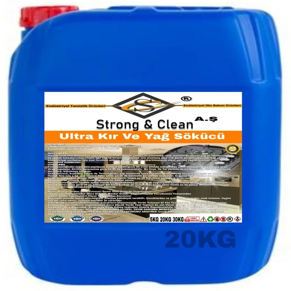 Kir Ve Yağ Çöz Ultra 20KG