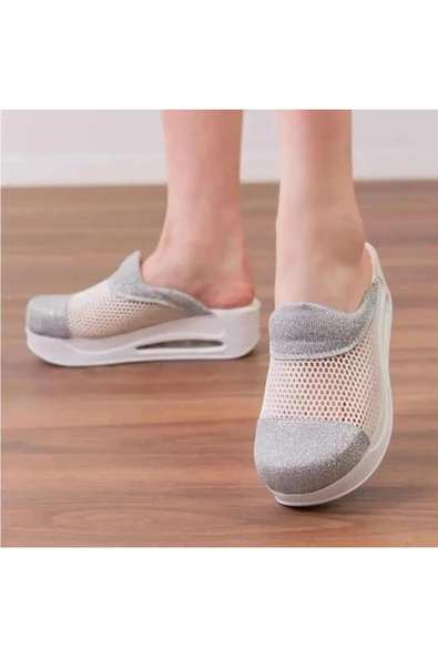 Fileli Tasarım Kadın Air Max Tam Ortopedik Ve Anatomik Güzellik Merkezi, Sağlık Sabo Terlik