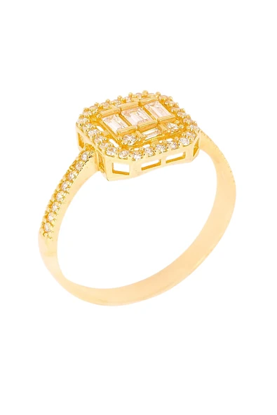 Cigold Taşlı Yüzük 14 Ayar Altın 2.33 Gr OA-C11501029187 - 2