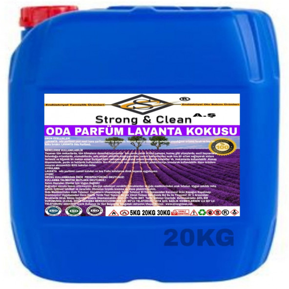 Oda Parfüm Lavanta Kokulu 20kg