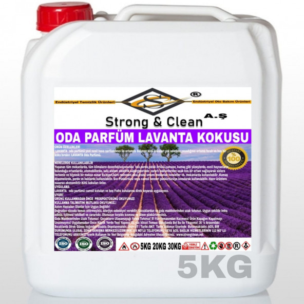 Oda Parfüm Lavanta Kokulu 5kg