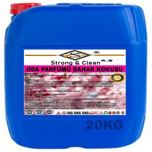 Oda Parfüm Bahar Kokulu 20kg