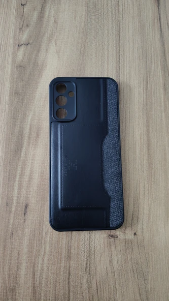 SAMSUNG A14 5G SİLİKON KILIF SİYAH-GRİ