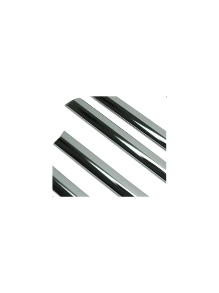 Skoda Favorit 1993 ve Üzeri Cam 4 Parça Çıtası Krom Paslanmaz Çelik - Resim 4