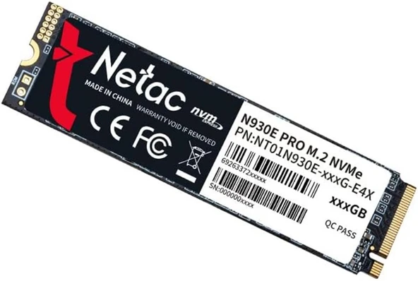 Netac 1Tb N930E Pro NT01N930E-001T 2130-1720 MB-S M.2 NVMe SSD - Resim 2