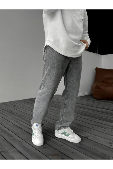 Captiva Denim Erkek Baggy Jean Pantolon - 4