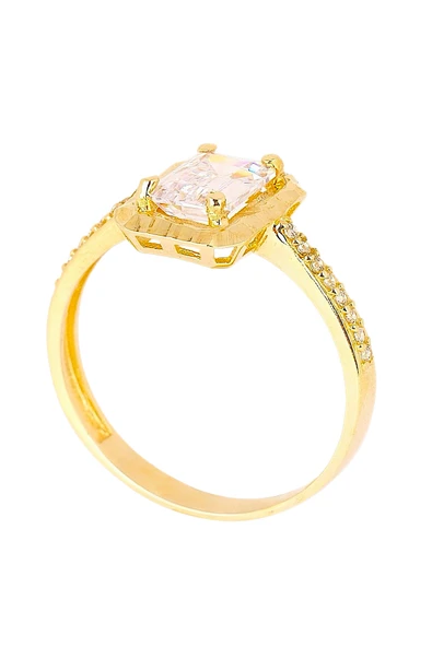 Cigold Taşlı Yüzük 14 Ayar Altın 1.68 Gr OA-C11501029196 - 3