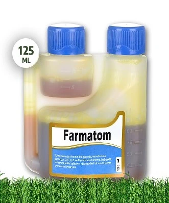 Munich Vet Farmatom Vitamin Desteği 125 Ml - Kanatlı Hayvanlar İçin Vitamin Takviyesi