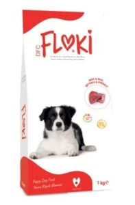 Floki Puppy Biftekli Pirinçli Yavru Köpek Maması 1 Kg - Sağlıklı ve Lezzetli Beslenme İçin Dengeli Seçim - 2