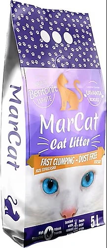 MarCat Lavanta Kokulu Kedi Kumu 5 Lt. | Tertemiz ve Mis Kokulu Çözümler