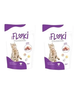 Floki Tavuklu Yetişkin Kedi Maması - 500 Gr x 2 Adet - Tam ve Dengeli Beslenme