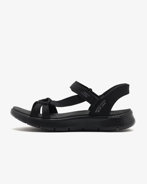 Sketchers 141481 BBK GO WALK FLEX SANDAL - ILLUMINATE KADIN SANDALET