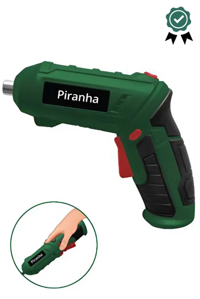 Katlanır Şarjlı Vidalama Işıklı El Aleti Katlanabilir Akülü Yüksek Tork - 2