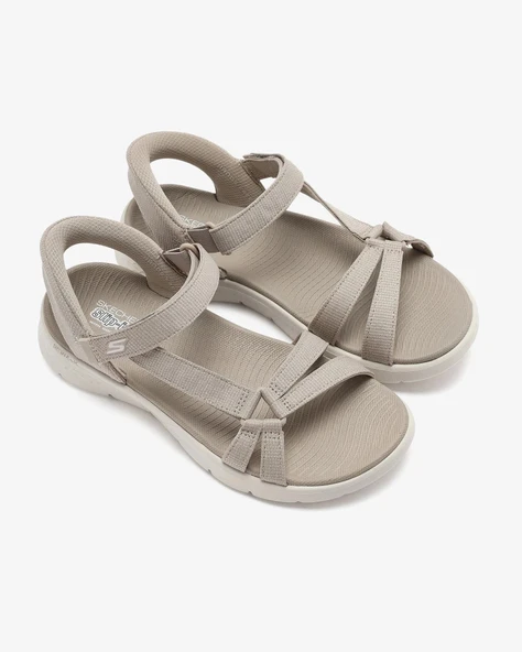 Sketchers 141481 TPE GO WALK FLEX SANDAL - ILLUMINATE KADIN SANDALET - 2