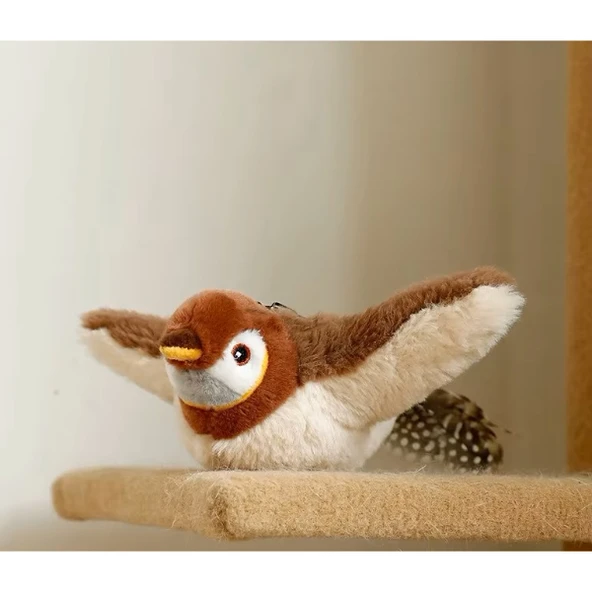 Şarjlı Peluş Uçan Kuş Oyuncak ürün görseli 1