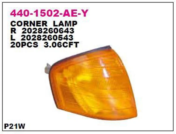 Sinyal Lambası Sol W202 Bm 93-00