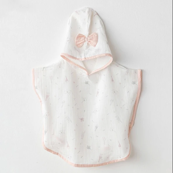 Andywawa Ac25513 Love Family Müslin Bebek Panço Ekru ürün görseli