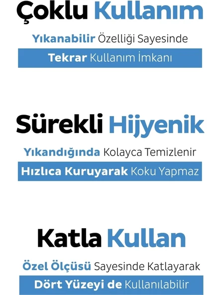 Sleepy Bio Yüzey Temizlik Havlusu 50 Adet Deniz Tuzu Yosun - 5