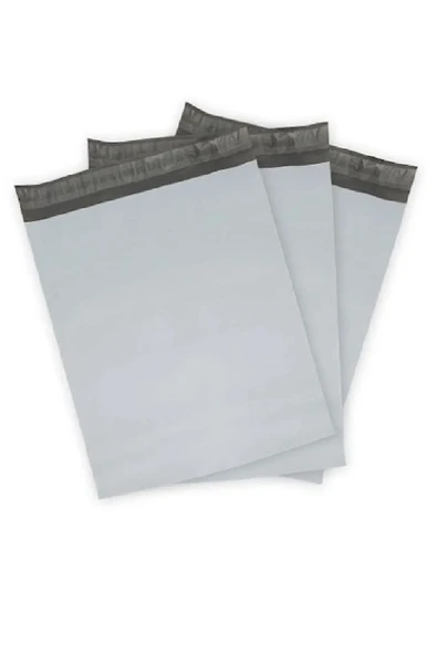 Cepsiz Orta Boy Kargo Poşeti 30x37+5 cm - 300 Adet (40+40=80 Mikron) - Resim 2