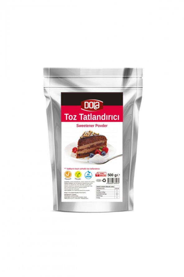 Dola Toz Tatlandırıcı 500 Gr