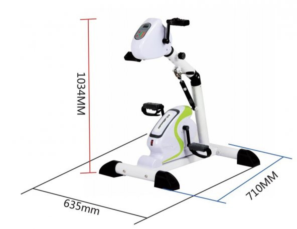 Maxi Çift Pedallı Elektrikli Egzersiz Bisikleti - 3