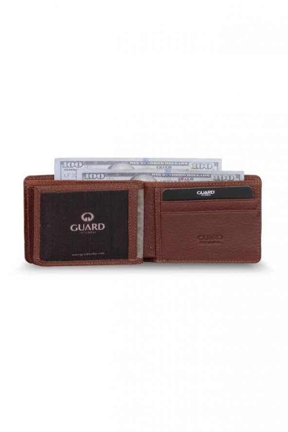 Guard Taba Hakiki Deri Erkek Cüzdanı P1315 - 8