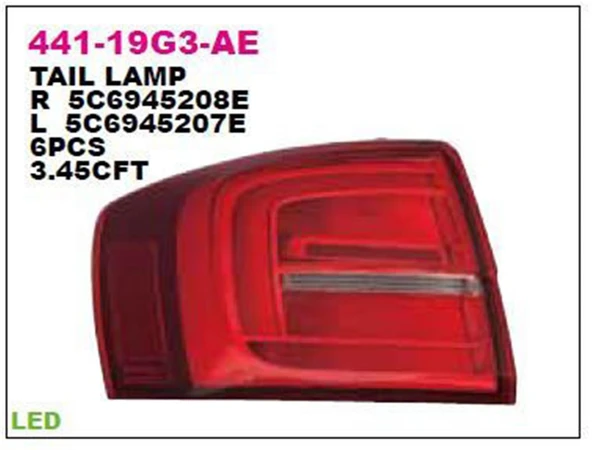 Stop Lambası Dış Sağ Jetta Bm 15-