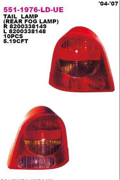 Stop Lambası Sag Renault Twıngo 04-