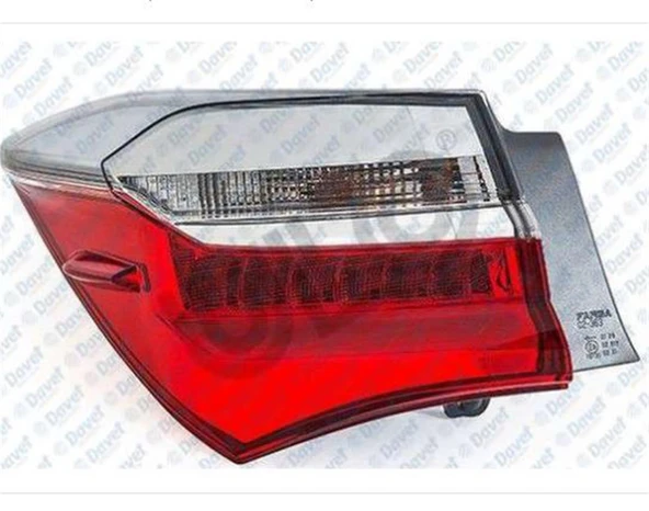 Camurluk Stop Lambası Dıs Sol  Corolla 17-19