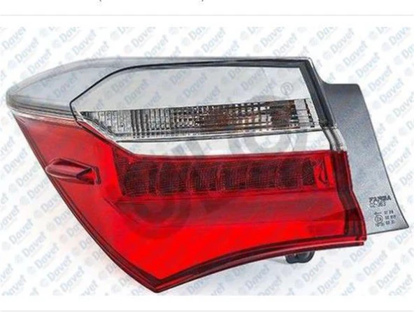 Camurluk Stop Lambası Dıs Sag Corolla 17-19