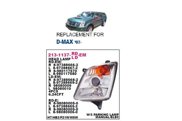 Far Sol Dmax (Tfr, Tfs) 2.5 Ditd:3.0 Ditd 07-11