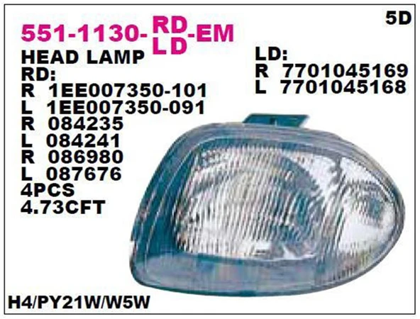 Far Sol Clıo Bm 98-