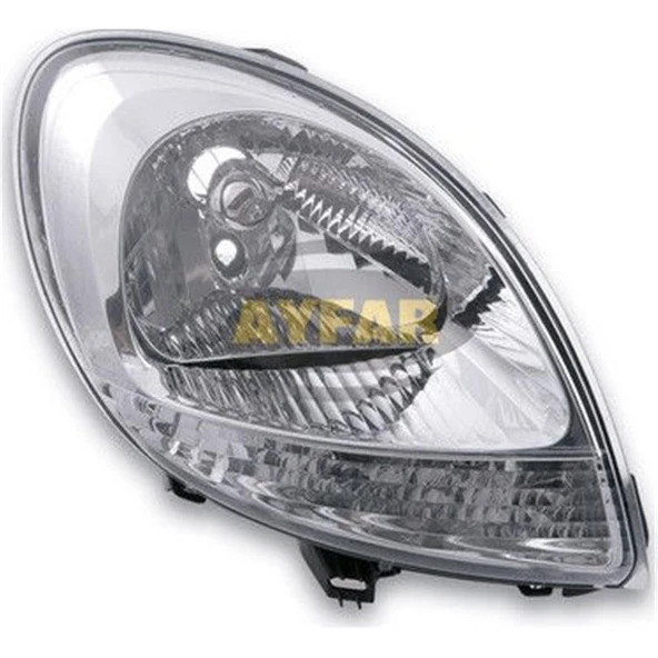 Far Sinyal Sağ Kng 03/03-12/07 Elektrikli H4 Beyaz Far Ayar Kumandasız