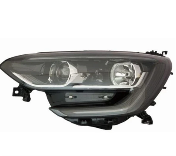 Far Sol Megane 1V [ Touch Model - Sıyah Cercevelı - Motorlu ] 16-20