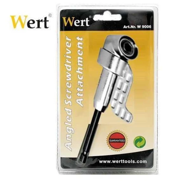 Wert 9006 Bits Uç için Açılı Matkap Adaptörü 45° - 3
