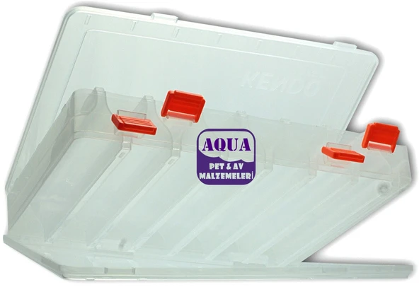 Kendo Çift Taraflı Suni Yem Kutusu 13 cm - Rapala Kutusu 13 cm 10 Adet Yem Kapasiteli - 3