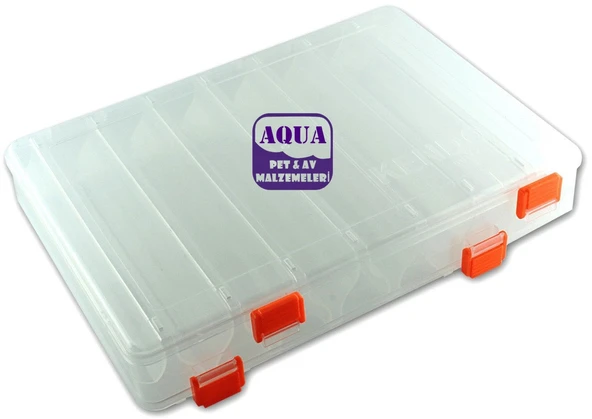 Kendo Çift Taraflı Suni Yem Kutusu 13 cm - Rapala Kutusu 13 cm 10 Adet Yem Kapasiteli - 2