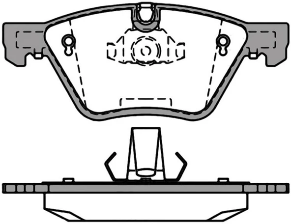 Fren Balatası Bmw E-90/91/92/93/81/87 On 2379401