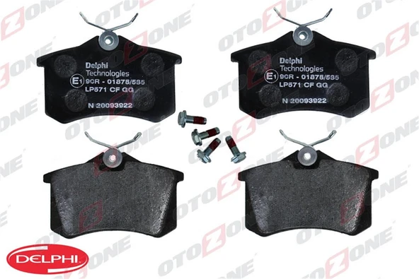 Arka Balata Megane 2-Lgn-Golf Iıı-Iv-Passat Iıı-Polo-C3-C4-P307-Audi A3-A4 87X5