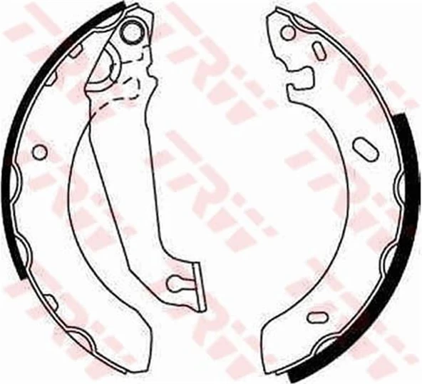 Arka Pabuç Balata Escort 5-6 1.3-1.4-1.6 90-95 Gs6254 7138050
