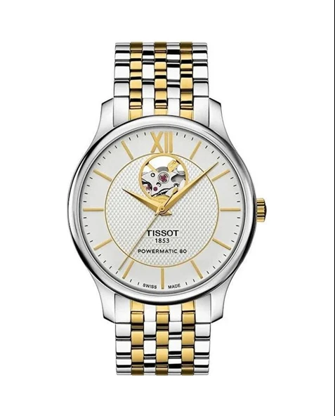 Tissot Tradition Powermatic 80 T0639072203800 Erkek Kol Saati - 1