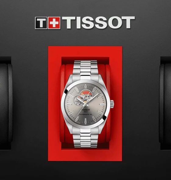 Tissot 80 Open Heart T127.407.11.081.00 T127.407.11.081.00 Erkek Kol Saati - 3