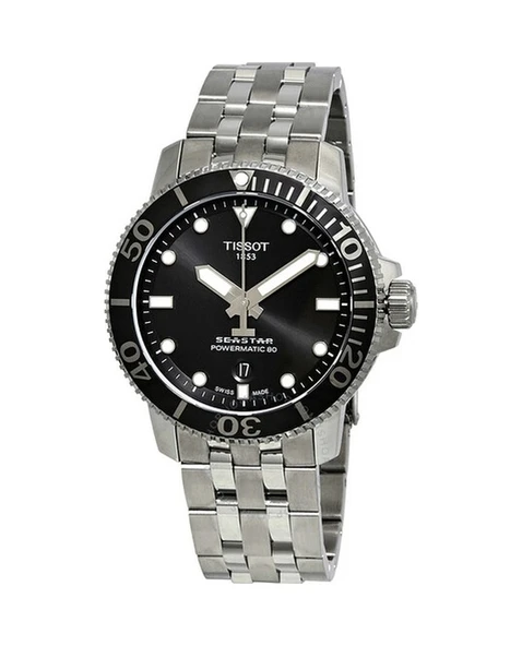 Tıssot Seastar 1000 Otomatik Erkek Kol Saati T1204071105100 T120.407.11.051.00 - Resim 2